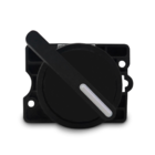 Kit Chave Seletora Plástica | Ej33 | Manopla Longa | 3 Posiçõ